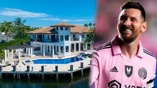 Dos youtubers estuvieron en la mansión de Lionel Messi en Miami y se sorprendieron con un detalle