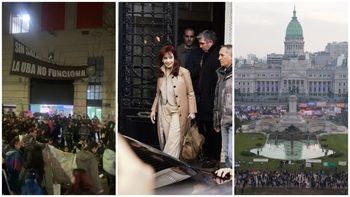 Universidades tomadas, paros y marchas: crecen las protestas tras el fallo contra Cristina Kirchner