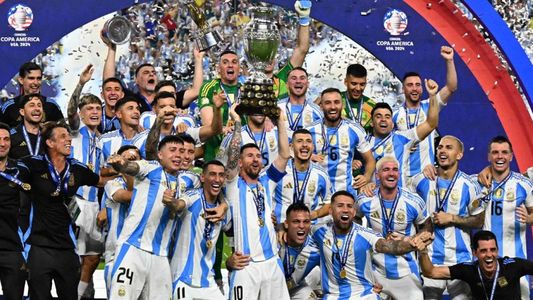 ¡ARGENTINA DUEÑA ABSOLUTA DE AMÉRICA! Venció a Colombia y se consagró bicampeón