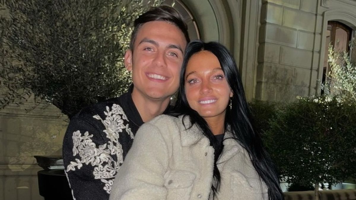 Oriana Sabatini y Paulo Dybala. 