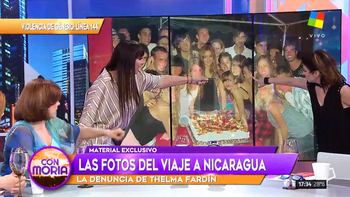 Las fotos de la noche que Juan Darthés habría abusado sexualmente de Thelma Fardin