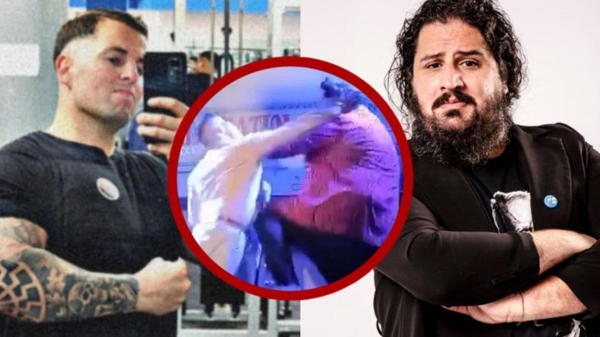 Pugilato y Caravaca llegaron a un acuerdo luego del violento incidente en un teatro de Madrid (Foto: gentileza El Mundo).