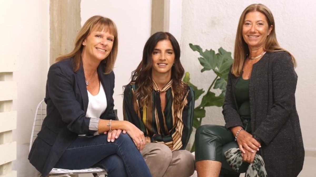Las tres emprendedoras crearon su startup para capacitar a nuevos talentos digitales con alta salida laboral en el mercado. (Foto Mindhub)