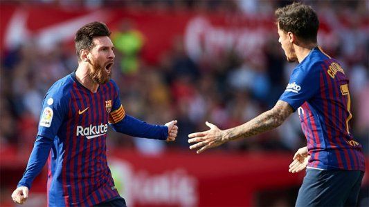 Messi bordea el absurdo: tres golazos y una asistencia en la victoria 4 a 2 de Barcelona ante Sevilla