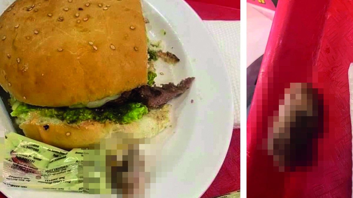 El dedo, encontrado el domingo pasado en Bolivia. 