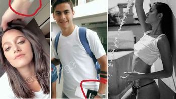 El detalle en una foto de Oriana Sabatini: ¿Dybala le agarraba el pelo?