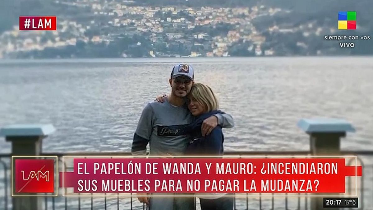 La fogata de muebles sucedió en 2019 y el hecho llegó a los diarios italianos, pero Wanda Nara y Mauro Icardi lograron que el papelón no se conociese en Argentina... hasta ahora. 