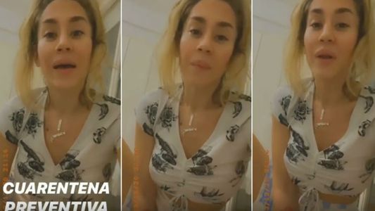 Jimena Barón regresó de Estados Unidos y está en cuarentena por voluntad propia
