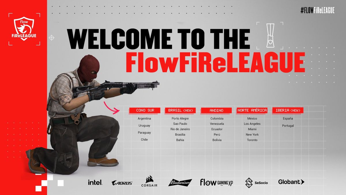 El torneo tendrá un formato de 5 QualiFiRe's (clasificatorios regionales).