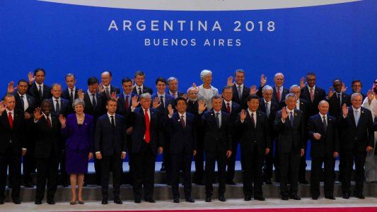 Con la presencia de los líderes (menos Merkel) arrancó formalmente la Cumbre del G20