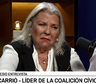 Lilita Carrió con Luis Novaresio: Milei tiene cosas buenas y muy malas, y Karina es una persona de una oscuridad terrible