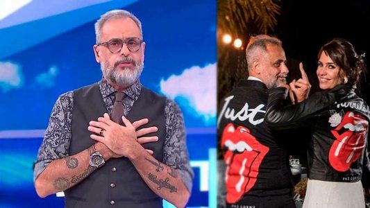 El tierno y profundo mensaje de Jorge Rial a Romina Pereiro por su primer aniversario de casados