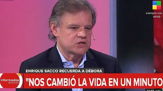 Quique Sacco recordó el día en que falleció Débora Pérez Volpin