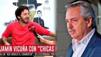 Benjamín Vicuña expresó su apoyo a Alberto Fernández para las elecciones presidenciales
