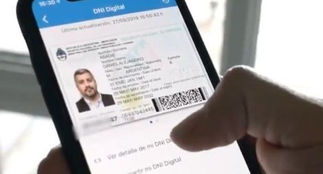 El Gobierno lanzó la opción digital del DNI para usar en el teléfono celular