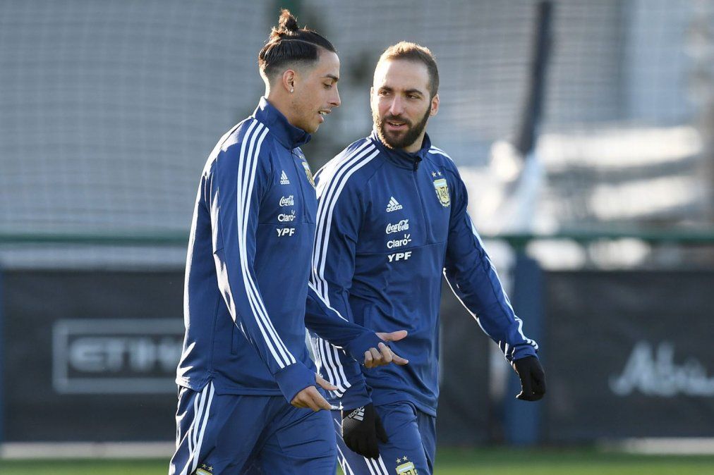 La premisa de Sampaoli en la primera práctica de la Selección en Manchester