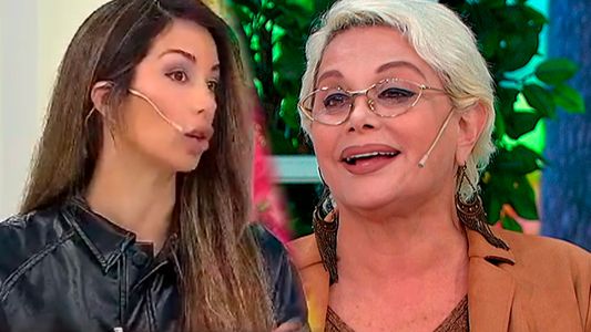 El furcio de Estefi Berardi al aire, que despertó la carcajada de Carmen Barbieri