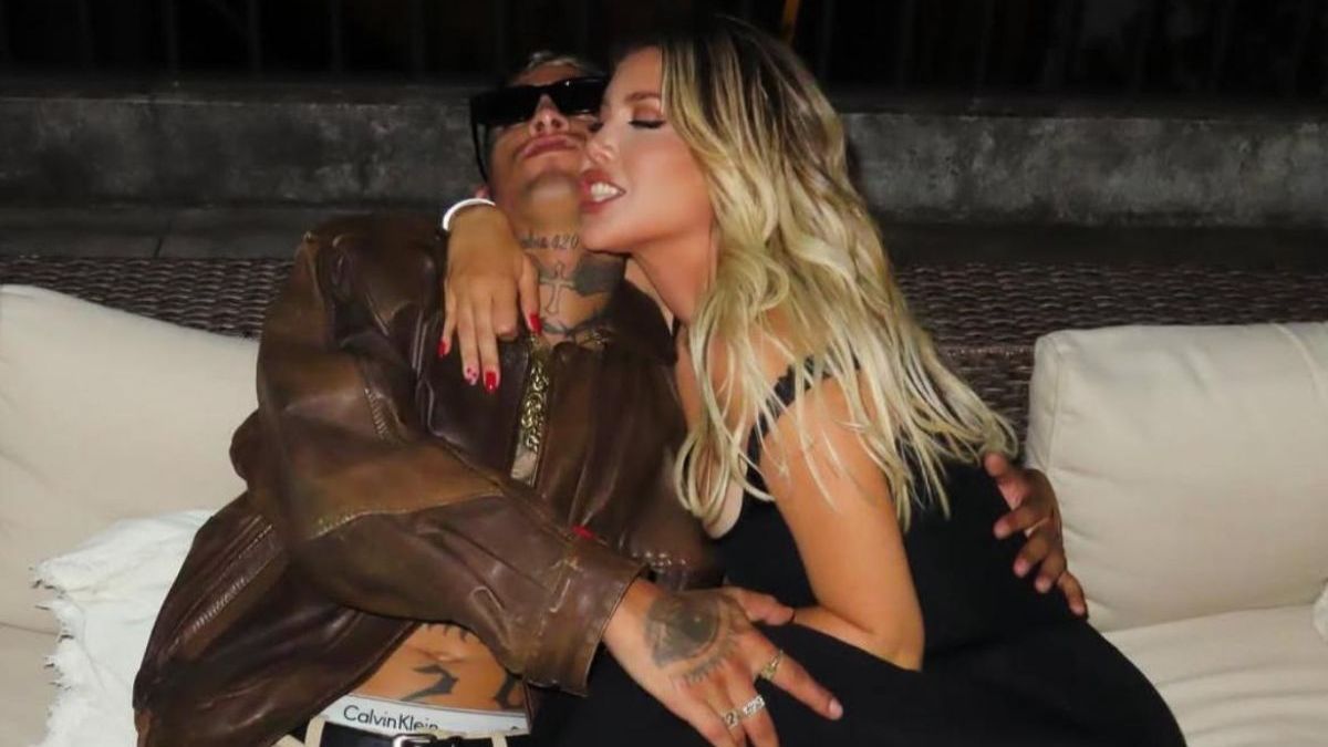 Wanda Nara y L-Gante