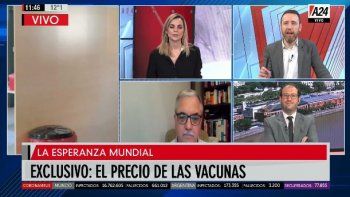 A24 adelantó los precios de las diferentes vacunas para combatir el coronavirus