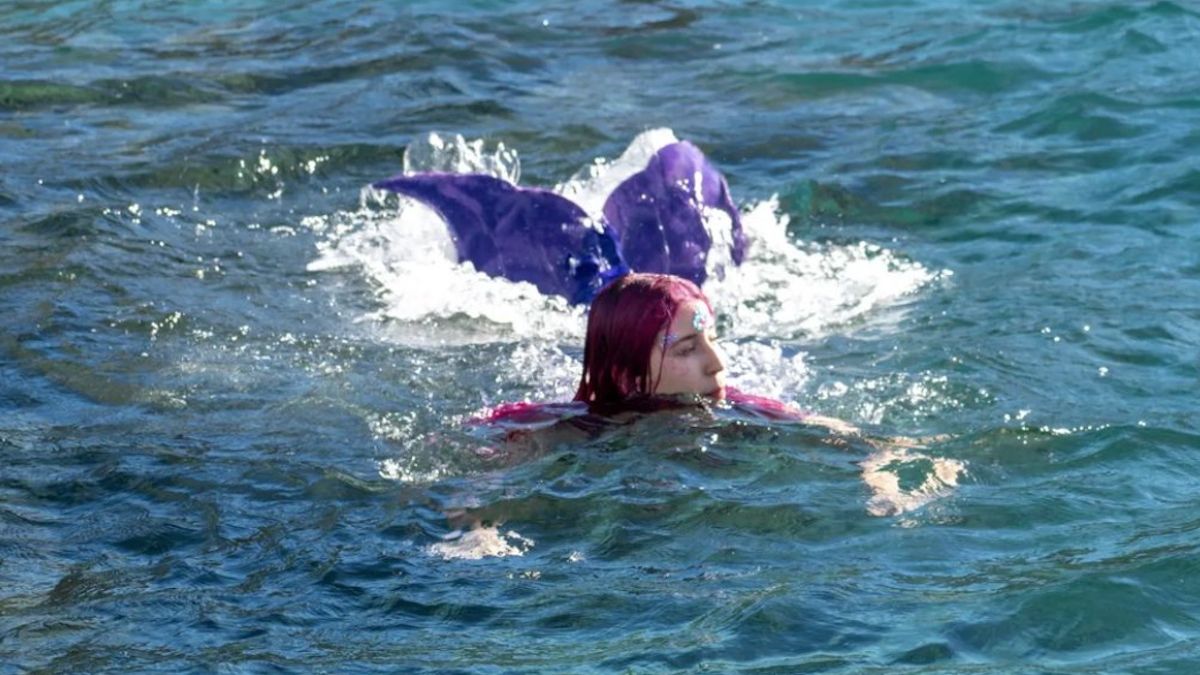 Paula sueña con poder convertirse en una sirena profesional (Foto: @unasirenaenelsur).