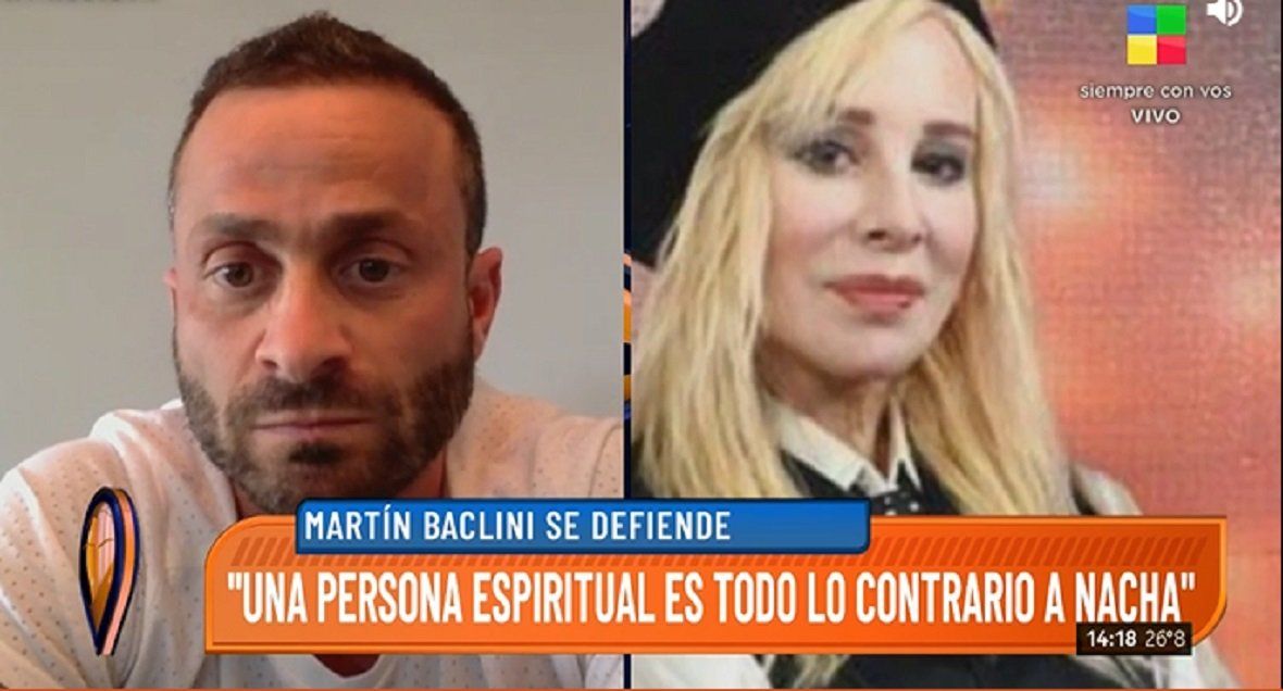 Martín Baclini: Una persona espiritual es todo lo contrario a Nacha Guevara