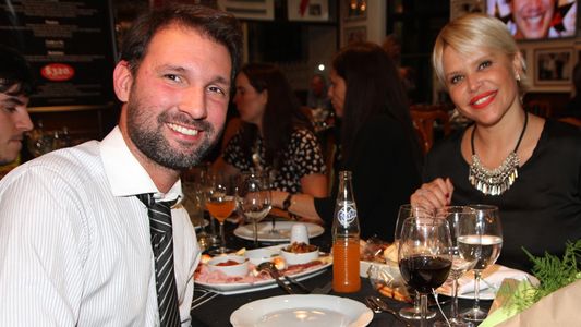 El festejo de Nazarena Vélez por el éxito de su obra teatral