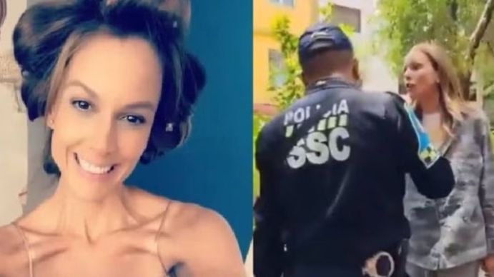 Quién es Lady Racista, la actriz argentina que maltrató a un agente de tránsito y se volvió viral