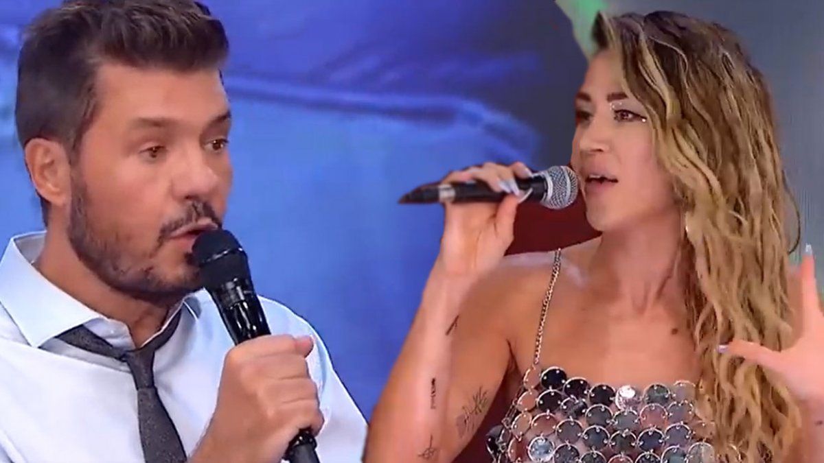 Jimena Barón mostró parte de sus lolas y a Tinelli se le salieron los ojos