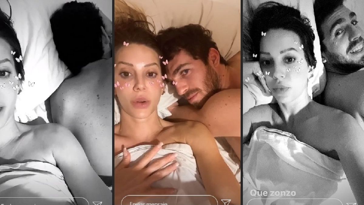 Noelia Marzol se grabó en la cama con su novio tras una discusión: No te  ofendas