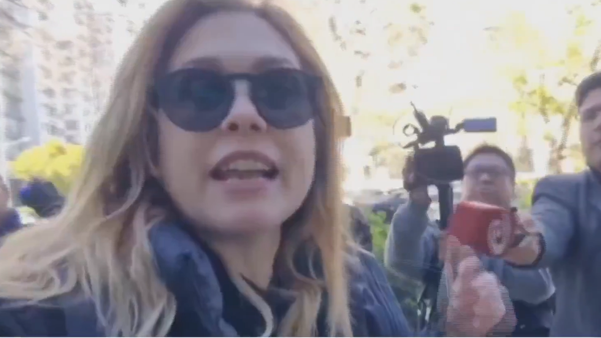 Cómo fue el cruce entre Lilia Lemoine y la prensa en plena elección.