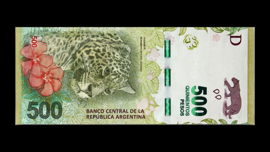 Pagan 150 mil pesos al suertudo propietario de este billete de 500