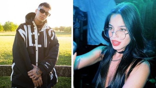 El Duki confirmó su romance con Emilia Mernes con una tierna foto