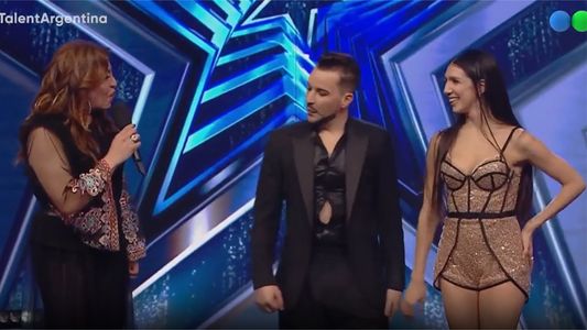 Pese a un accidente en escena, la pareja de tango brilló y pasó a la final de Got Talent Argentina