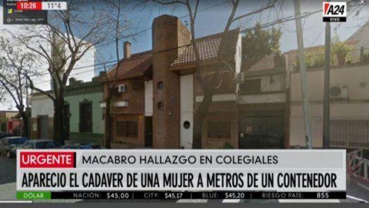 Encontraron el cadáver de una mujer envuelto en frazadas en Colegiales