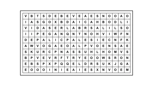 Encontrá la frase escondida: una cita célebre se oculta en esta sopa de letras