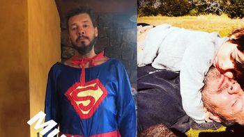 La emoción de la familia Tinelli por los seis años de Lorenzo: ¡El conductor se vistió de Superman!