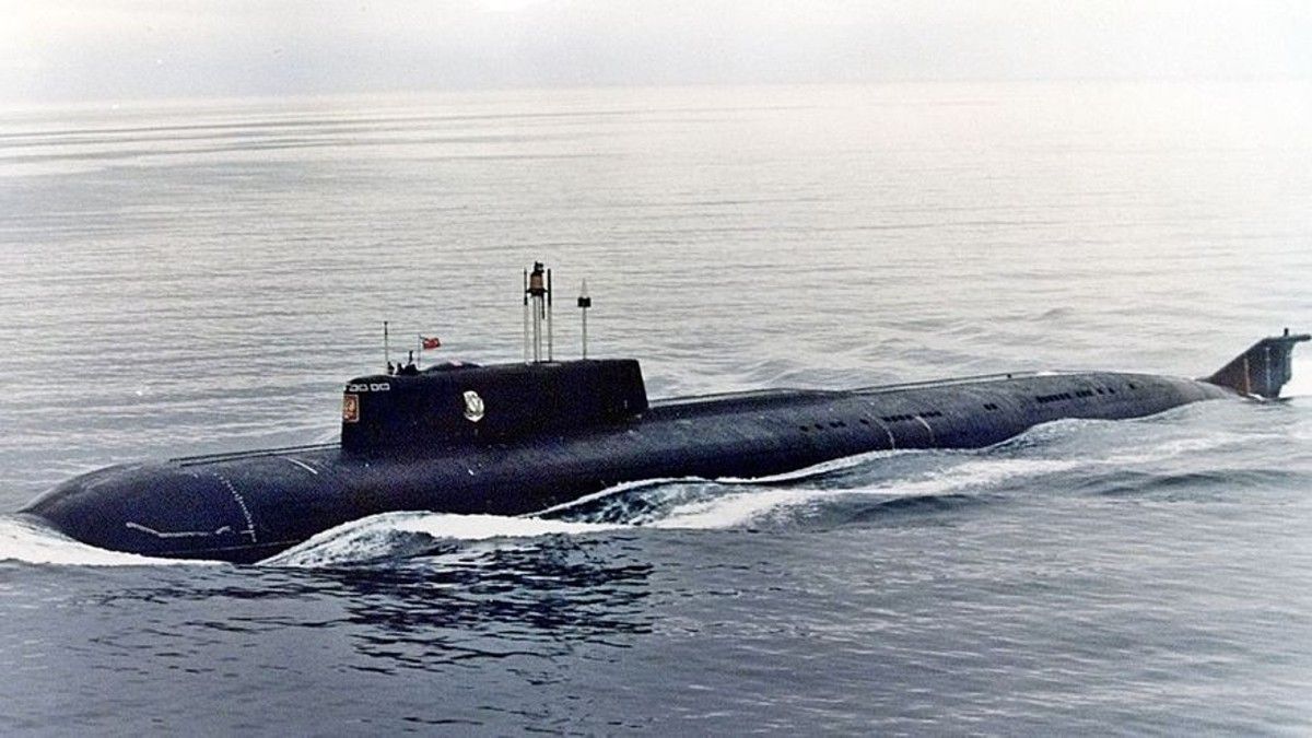 El submarino nuclear Kursk K-141 tenía 154 metros de largo. 