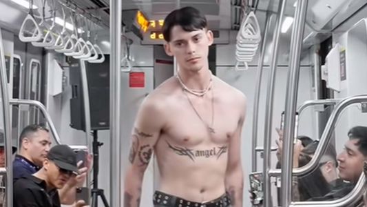 El pedido de Felipe Fort tras su impactante debut como modelo