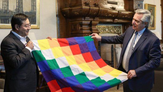 Alberto Fernández se reunió con el candidato a presidente de Evo Morales