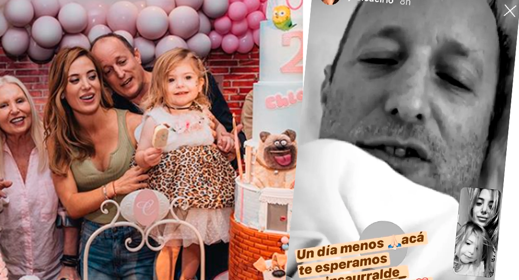 Jésica Cirio mostró cómo está Insaurralde hoy, la sorpresa de su hija Chloé y el aliento de la familia