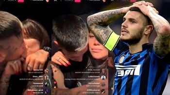 Se supo qué hizo Mauro Icardi mientras Wanda Nara hacía un vivo a los besos con L-Gante