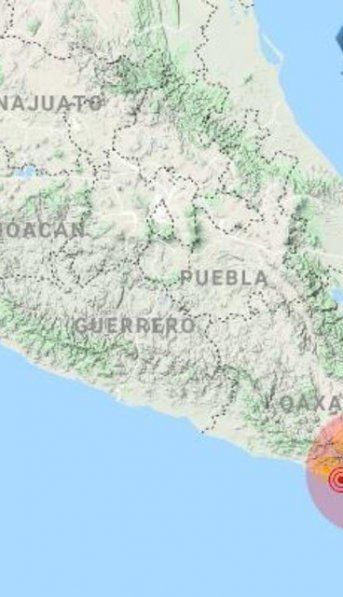 México: se registró un sismo de 7,5 en Oaxaca y aún se están evaluando las consecuencias