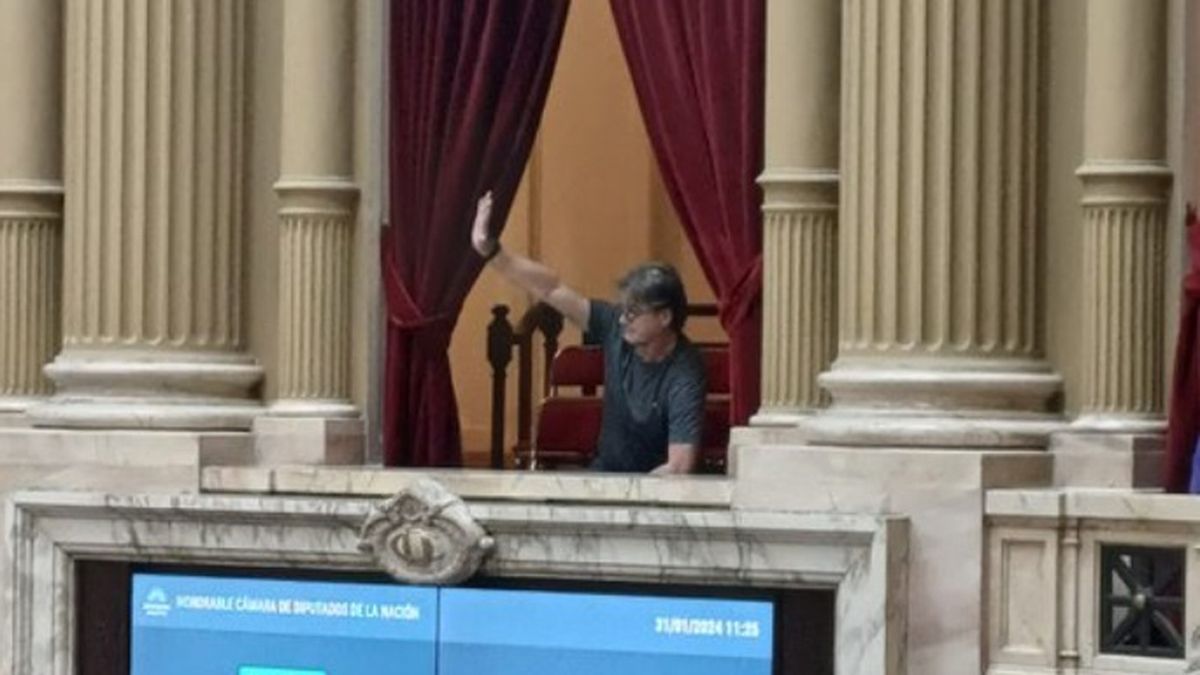 Ley Ómnibus: el empresario que inició los disturbios en el Congreso