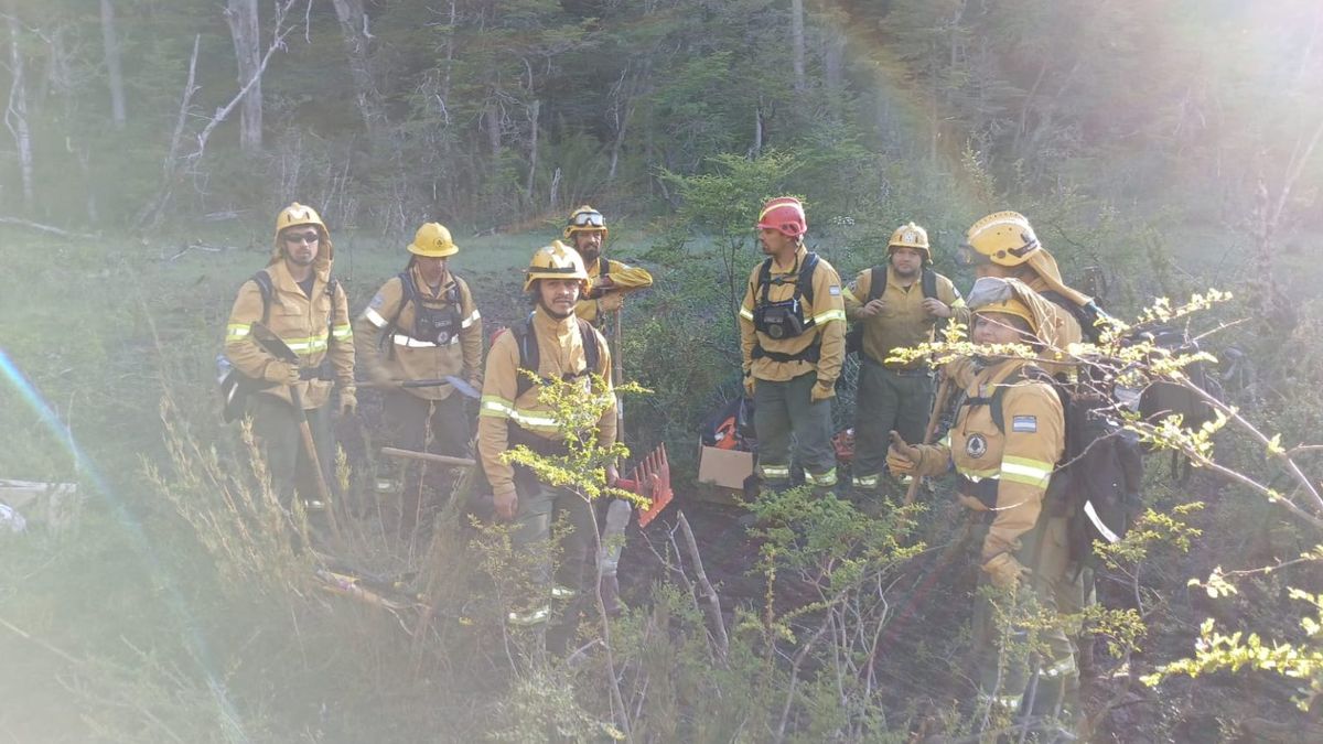 70 combatientes iniciaron el año en los campamentos de Los Manzanos y Los Rápidos para combatir el fuego.