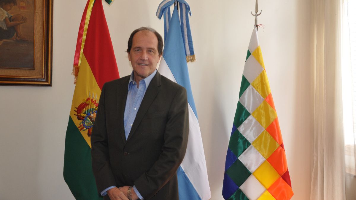 El embajador argentino en Bolivia