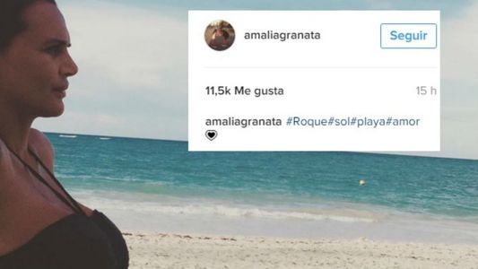 Roque, sol, playa y amor para Amalia Granata