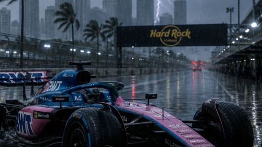Último momento en la F1: la tormenta complica el GP de Miami y crece la incertidumbre