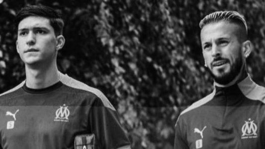 Benedetto y Balerdi se sometieron a un hisopado en Olympique de Marsella y compartieron su desagrado