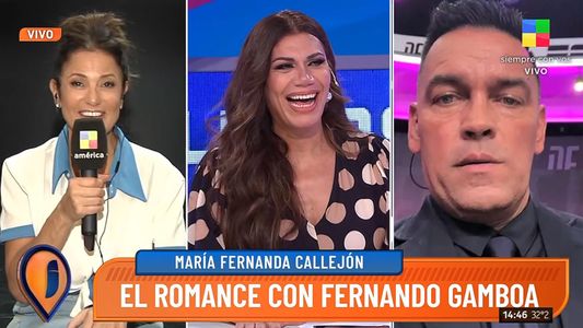 La fuerte frase de María Fernanda Callejón sobre cómo es Fernando Gamboa en la intimidad
