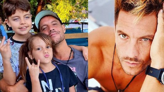 Francisco Delgado y su emoción por reencontrarse con sus hijos después de varios meses